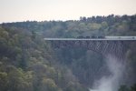 NS 4222 leads 310 0ver the Genesee arch bridge